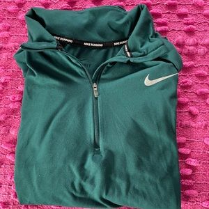 Nike Greenish Blue Quarter Zip!!